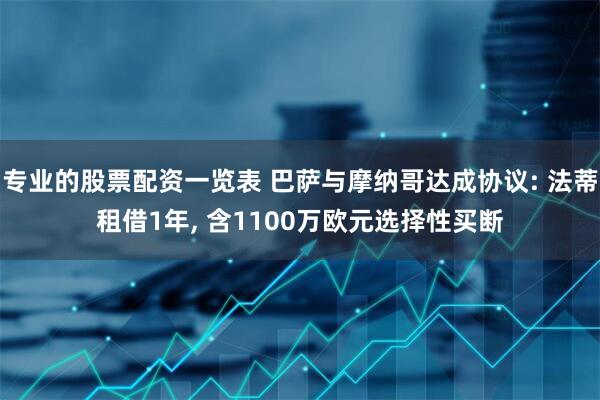 专业的股票配资一览表 巴萨与摩纳哥达成协议: 法蒂租借1年, 含1100万欧元选择性买断